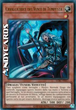 CAVALCATRICE DEI VENTI DI TEMPESTA