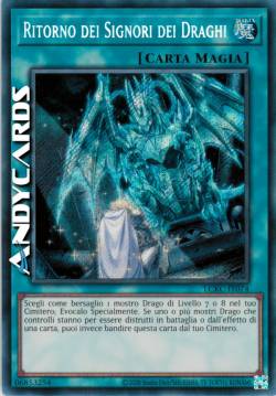 RITORNO DEI SIGNORI DEI DRAGHI