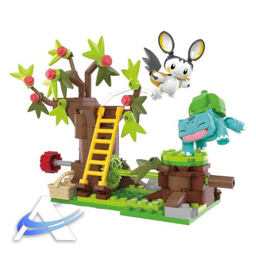 Pokémon Mega Contruction Set - Emolga e Bulbasaur