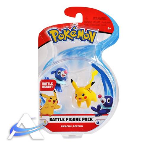 Pokémon Battle Figure Pack WCT - Pikachu & Popplio