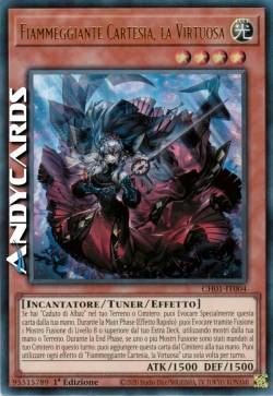 Fiammeggiante Cartesia, la Virtuosa