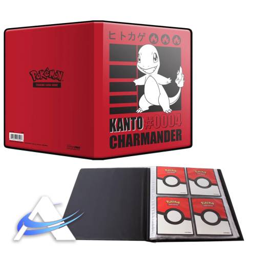 Ultra Pro Album 4 Tasche (80 Carte) - Charmander Kanto 0004