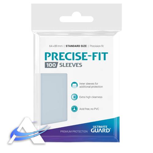 Ultimate Guard Precise-Fit Sleeves - Standard Size - Transparente (100)