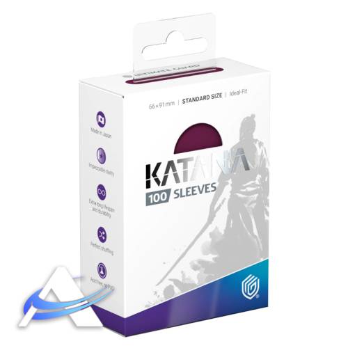 Ultimate Guard - Katana Sleeves - Standard Size - Radiant Plum (100)