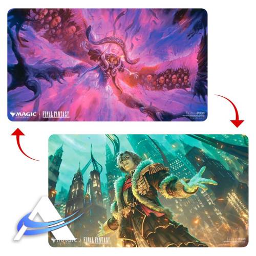 Playmat Ultra PRO - Final Fantasy - Doppio: Emet-Selch, Indivisibile / Hades, Stregone degli Eld