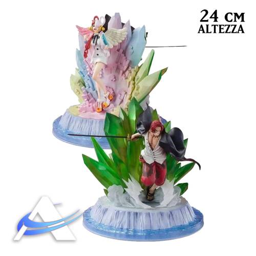One Piece Film - Red FiguartsZERO PVC Statue (Extra Battle) - Shanks & Uta (24 cm)