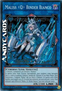 Maliss <Q> Binder Bianco