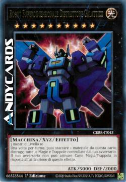 ROBOT SUPERDIMENSIONALE DISTRUTTORE GALATTICO