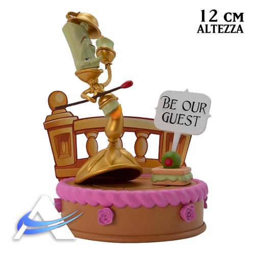 DISNEY - Figurine - Lumière "Be Our Guest" (12 cm)