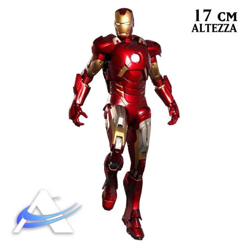 Infinity Saga - DLX Action Figure 1/12 - Iron Man Mark 7 (17 cm)
