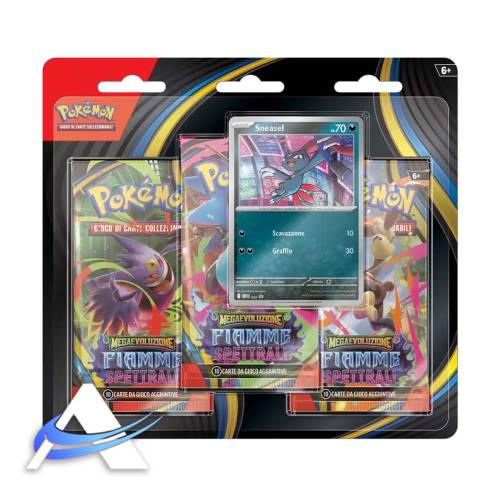 Blister da 3 Buste - Fiamme Spettrali - Sneasel - IT