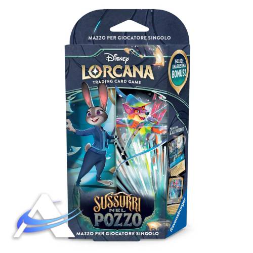 Starter Deck Disney Lorcana - Sussurri Nel Pozzo - Zaffiro & Acciaio - IT