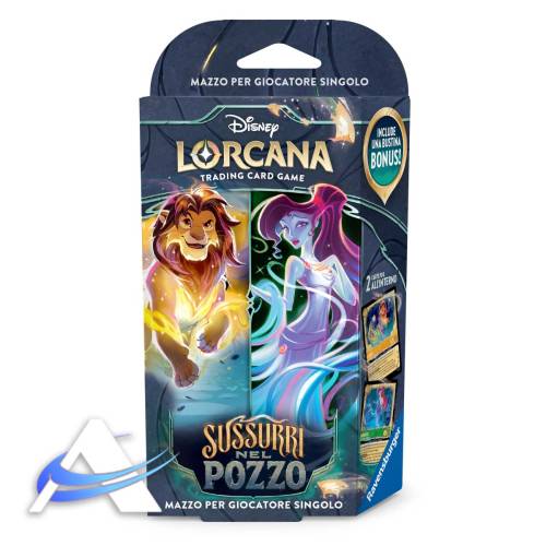 Starter Deck Disney Lorcana - Whispers in the Well - Ambre & Emerald - IT