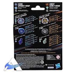 Beyblade X - Double Pack - Cowl Sphinx 1-80GF + Crest Leon 7-60GN