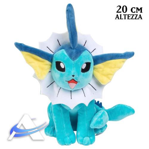 Peluche Pokémon JAZWARES - Vaporeon (20 cm)