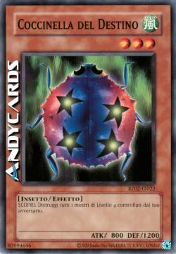 COCCINELLA DEL DESTINO