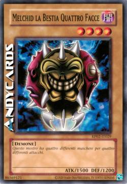 MELCHID LA BESTIA QUATTRO FACCE