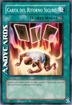 CARTA DEL RITORNO SICURO