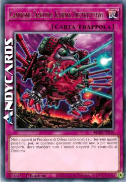 Cannone Daruma Karma Distruttivo