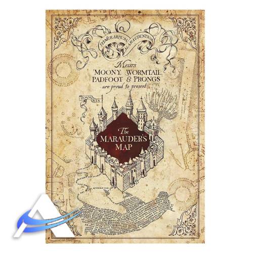 HARRY POTTER - Poster Maxi - Maurauder's Map