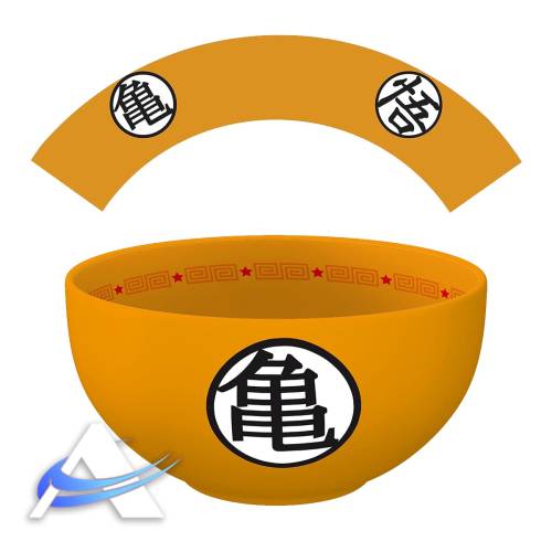 DRAGON BALL - Ciotola - 600 ml - "Simboli Goku"