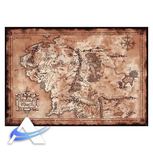 LORD OF THE RINGS - Poster Maxi 91.5x61 - Map