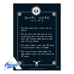 DEATH NOTE - Portfolio 9 Poster - Protagonisti (21x29,7)