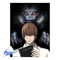 DEATH NOTE - Portfolio 9 Poster - Protagonisti (21x29,7)