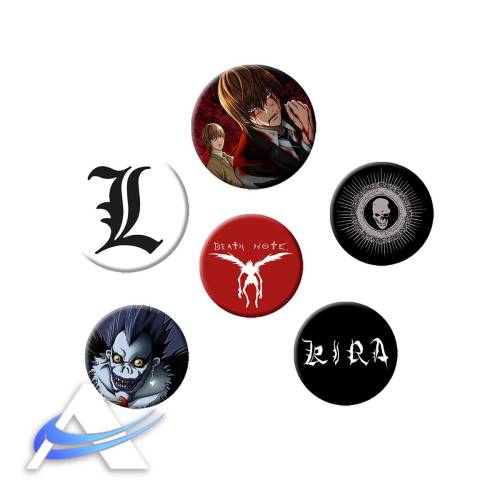 DEATH NOTE - Pacchetto Spille - Mix