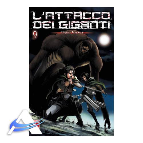 ATTACK ON TITAN - VOL. 9 - FOURTH REPRINTING - IT