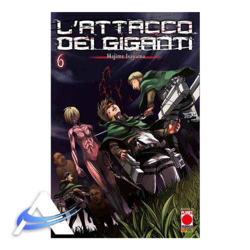ATTACK ON TITAN - VOL. 6 - FIFTH REPRINTING - IT