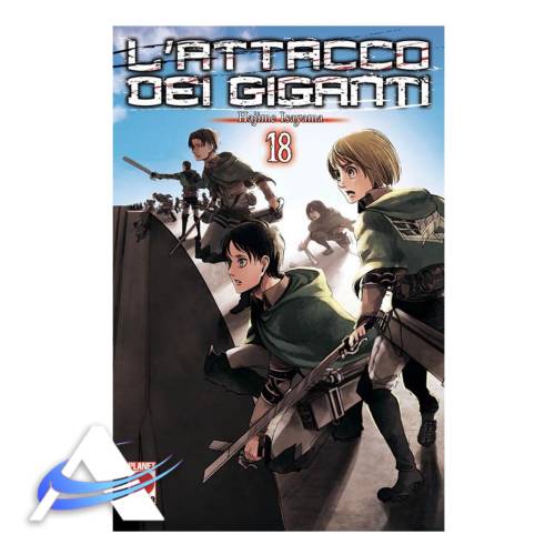 ATTACK ON TITAN - VOL. 18 - SECOND REPRINTING - IT
