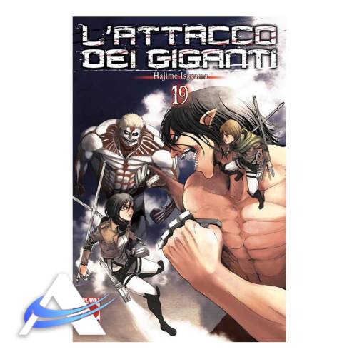ATTACK ON TITAN - VOL. 19 - SECOND REPRINTING - IT