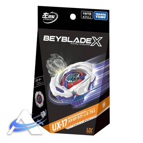 Beyblade X - Starter Pack - UX-17 Meteor Dragoon 3-70J (Left Turning)