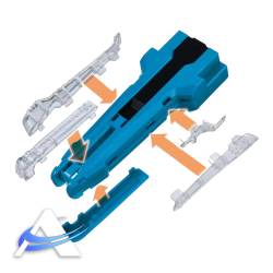 Beyblade X - BX-42 Rubber Custom Grip (Blue Version)