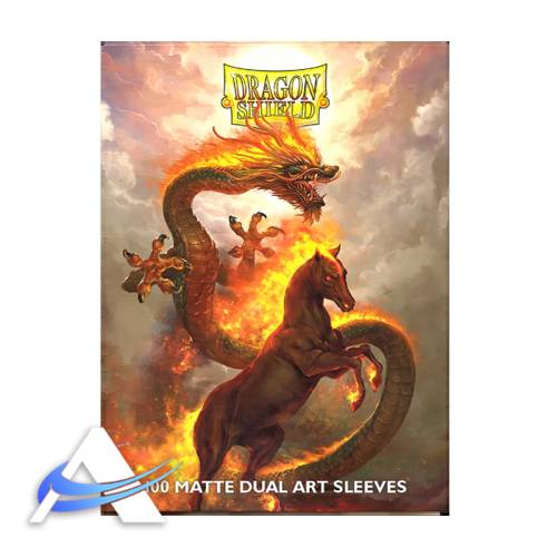 Bustine Protettive Standard Dragon Shield - Fire Horse 2026