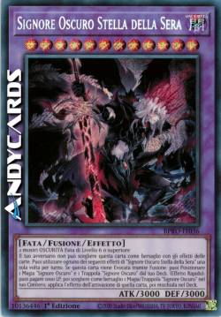 Signore Oscuro Stella della Sera