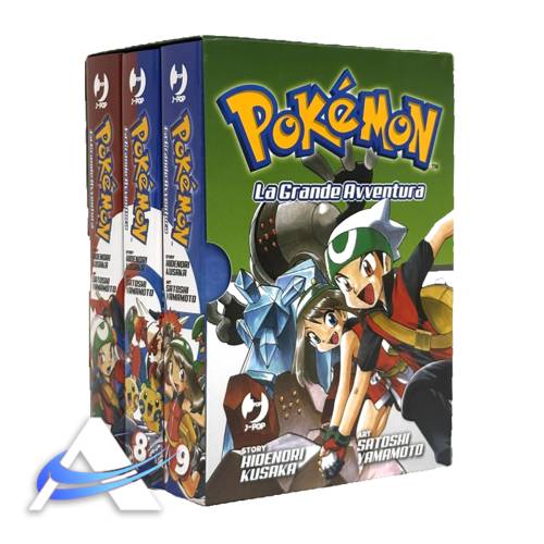 Pokémon, LA GRANDE AVVENTURA - BOX 3 (7-8-9) - IT