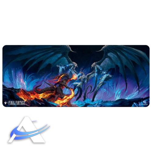 Playmat Ultra PRO - Final Fantasy - Holofoil: Bahamut and Ifrit 6FT