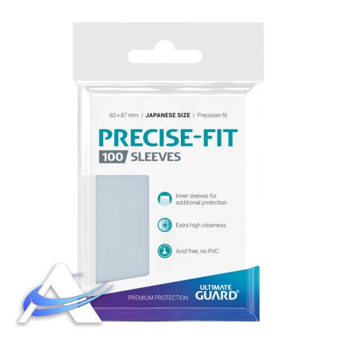 Ultimate Guard Precise-Fit Sleeves - Japanese Size - Transparente (100)