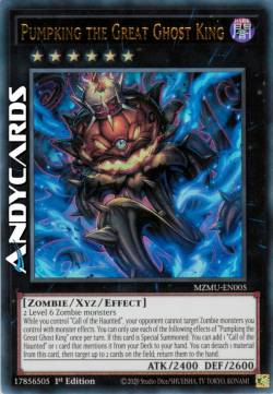 Pumpking il Grande Re dei Fantasmi