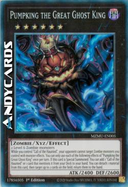 Pumpking il Grande Re dei Fantasmi