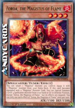 ZOROA, IL MAGISTUS DELLA FIAMMA