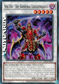 SHI EN - SEI SAMURAI LEGGENDARIO