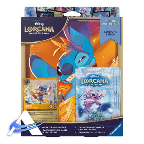 Set Introduttivo Da Collezione Disney Lorcana - Edizione Stitch- IT