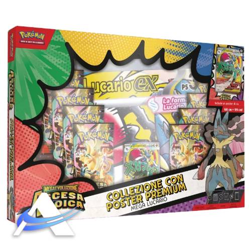 Ascended Heroes - Premium Poster Collection - Mega Lucario - IT