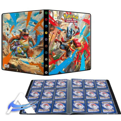 Ultra PRO Album 9 Tasche (252 Carte) - Pokémon Avventure Insieme - Mega Lucario