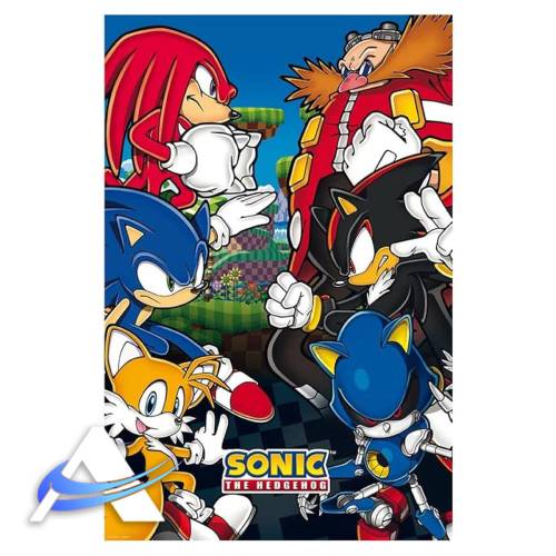 Poster Maxi 91.5x61 - Sonic - Gruppo
