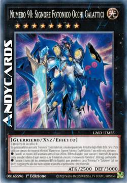 NUMERO 90: SIGNORE FOTONICO OCCHI GALATTICI