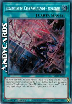 ASSALTATRICE DEL CIELO MOBILITAZIONE - INGAGGIARE!